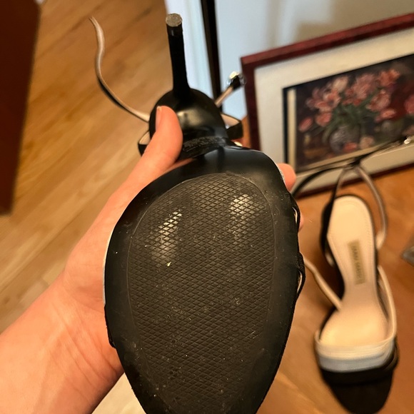 Zara Color Block Heels - Picture 3 of 10